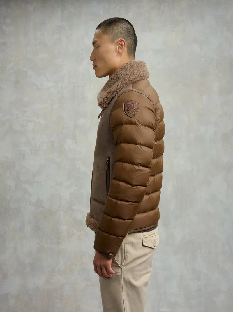 Piumino fenner 25WBLUL01333 341 BLAUER 