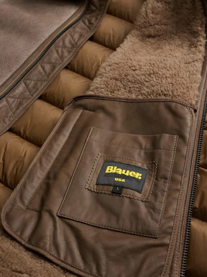Piumino fenner 25WBLUL01333 341 BLAUER 