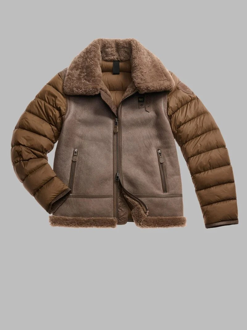 Piumino fenner 25WBLUL01333 341 BLAUER 