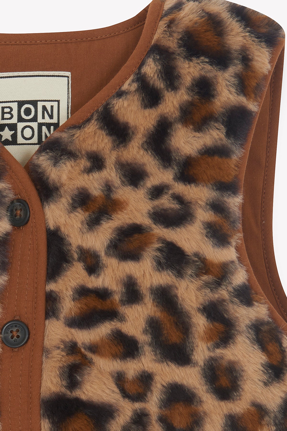 Cardigan Megane Léopard BB16022 61725H BONTON 