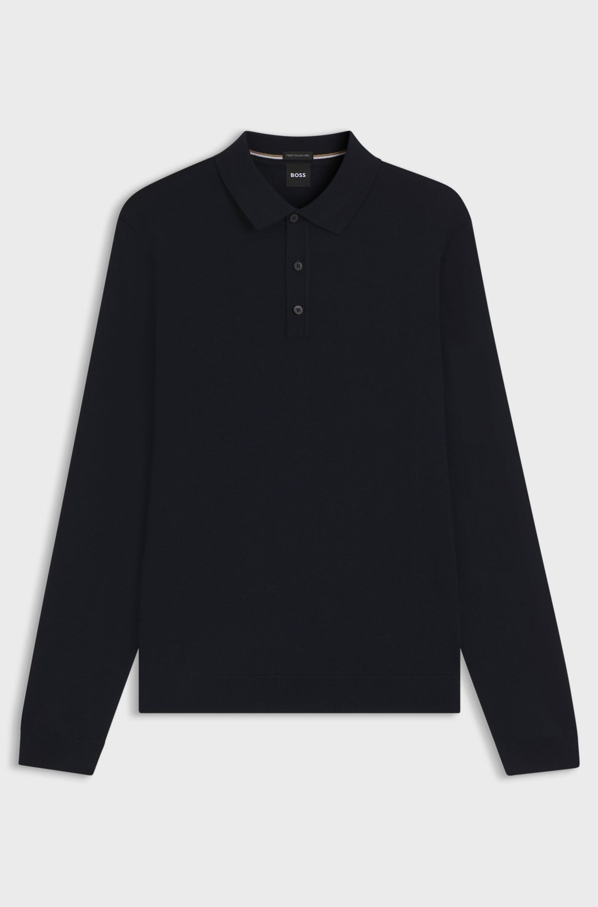 Polo regular fit in maglia di lana vergine 50476355 404 BOSS 