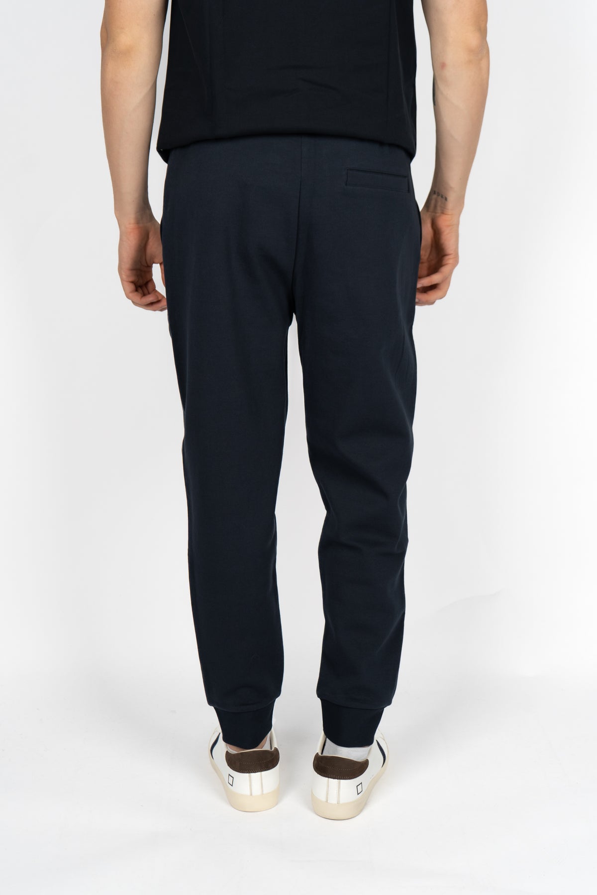 Pantalone sportivo in misto cotone con patch logo frontale 50520322 404 BOSS 