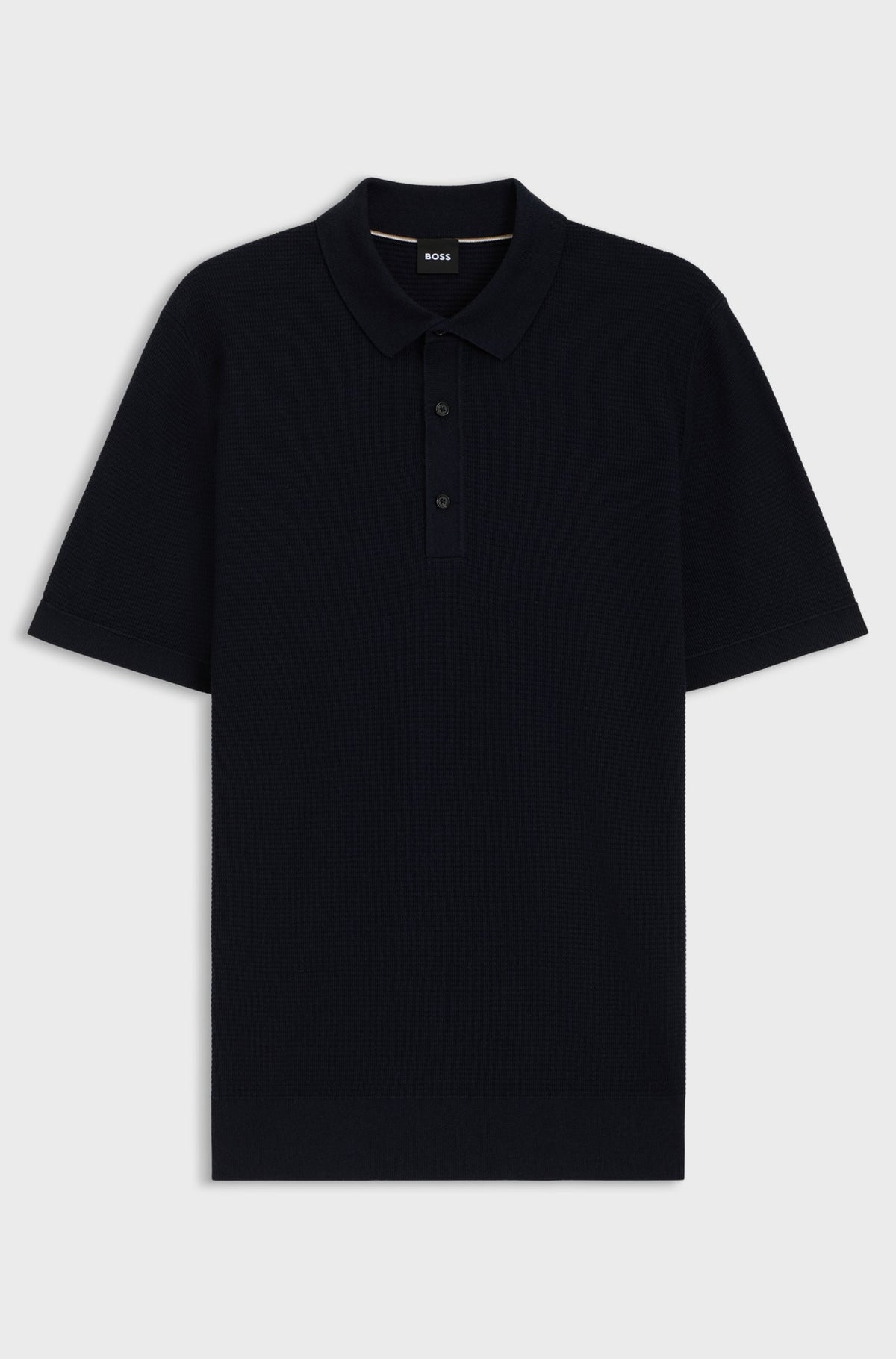 Polo regular fit in maglia di misto cotone 50543148 404 BOSS 
