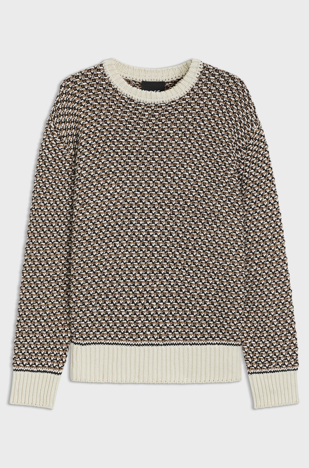 Maglione in cotone con una lavorazione pregiata 50543159 131 BOSS 