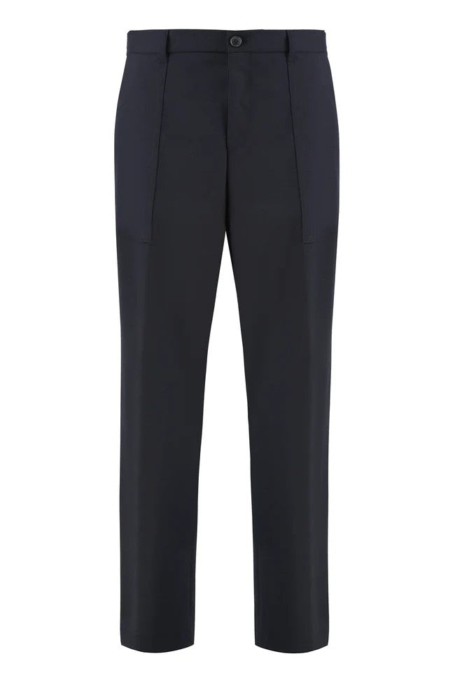 Pantaloni in lana vergine 50546347 404 BOSS 