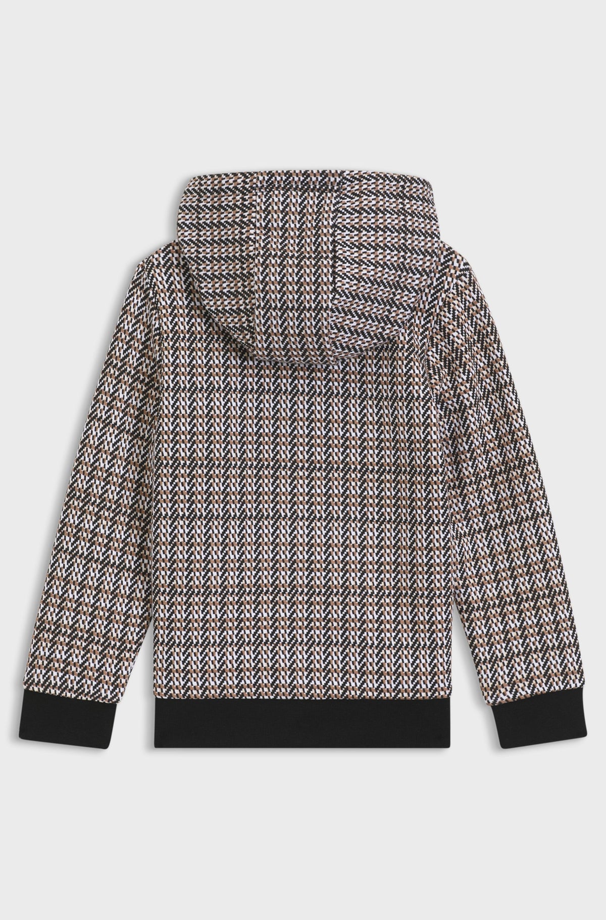 Felpa con cappuccio in pile J52357 09B BOSS 