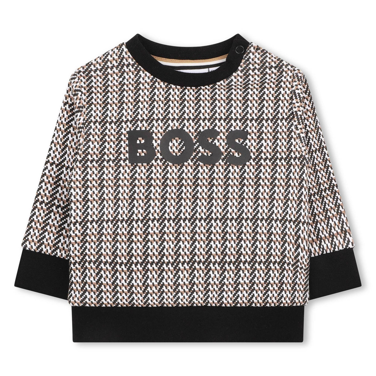 Maglione con monogramma J52462 09B BOSS 