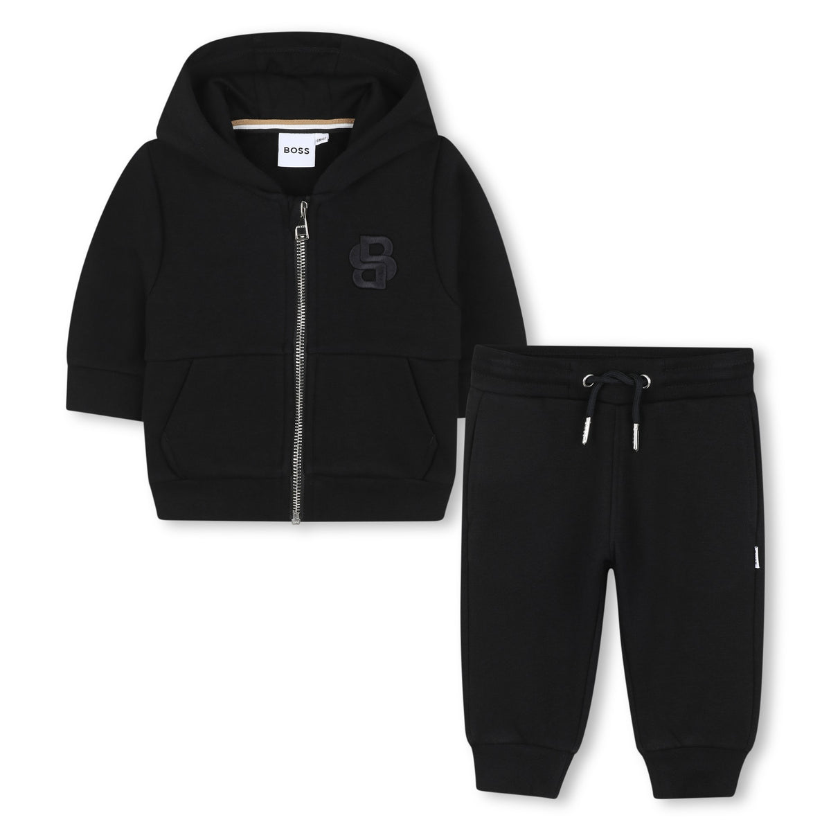 Set cardigan e pantalone in pile J52479 09B BOSS 