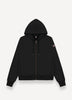 Full zip cotton sweatshirt