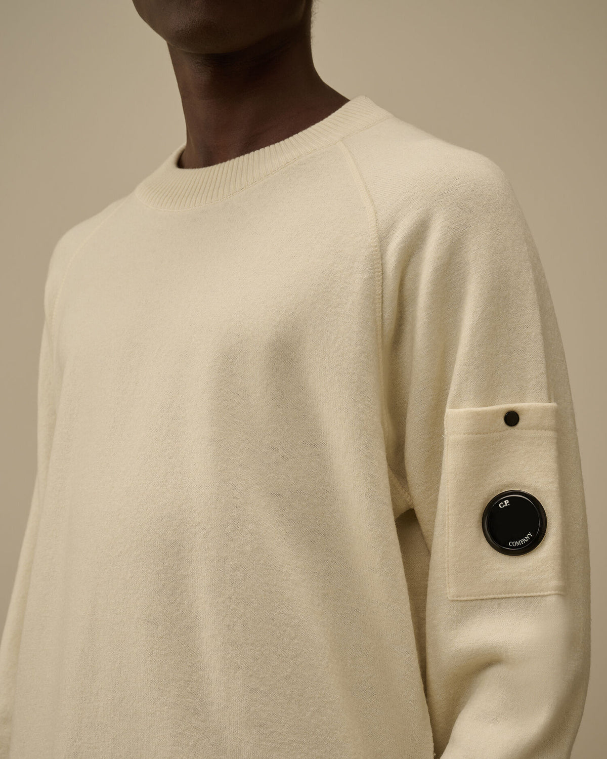 Maglione girocollo 19CMKN198A 103 C.P. COMPANY 