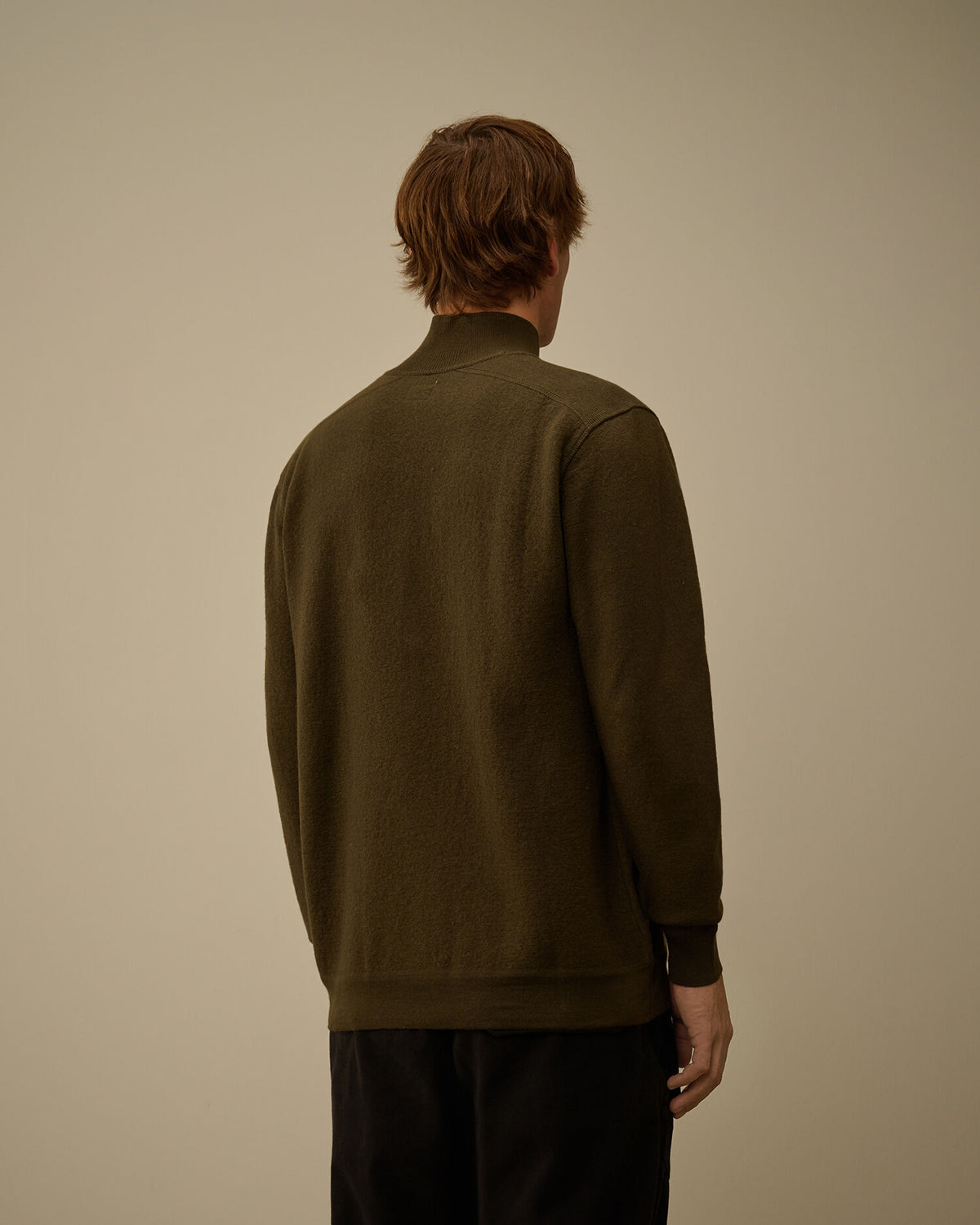 Maglione a mezzo bottone 19CMKN199A 683 C.P. COMPANY 