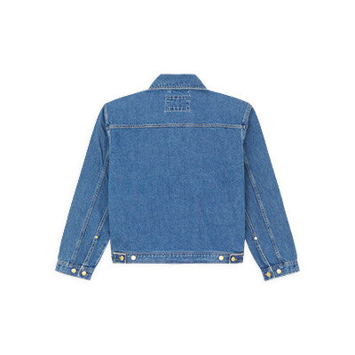 Giacca trucker in denim con pieghe DK0A87O9 ACV1 DICKIES 