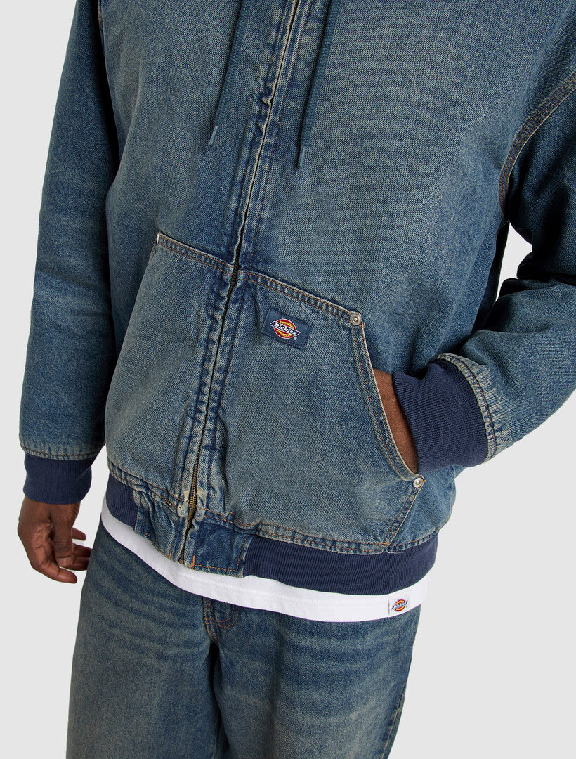 Giacca in jeans con cappuccio Hilham DK0A87OA L231 DICKIES 
