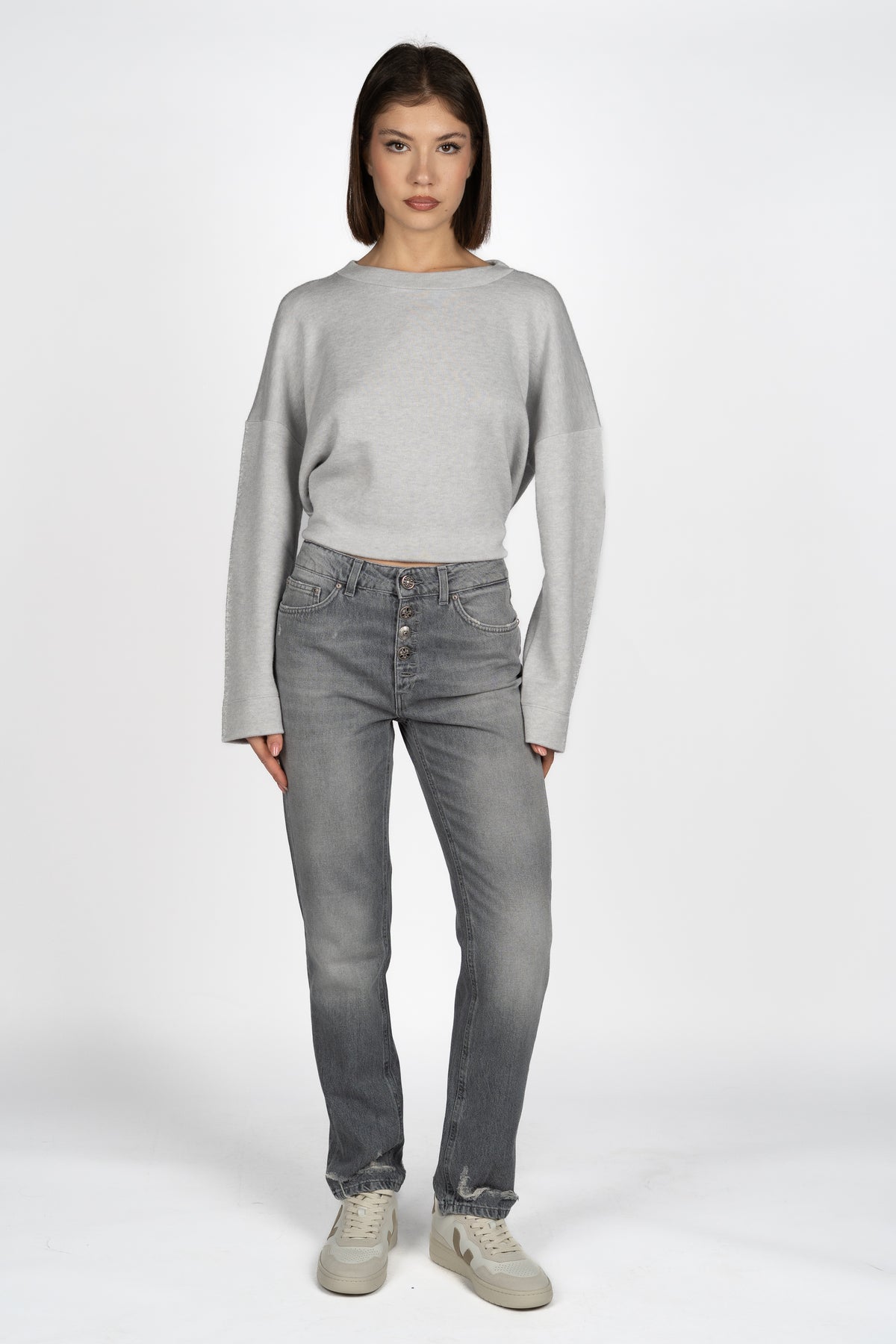 Jeans Koons loose in denim stretch DP26BLDF0277LN6 900 DONDUP 