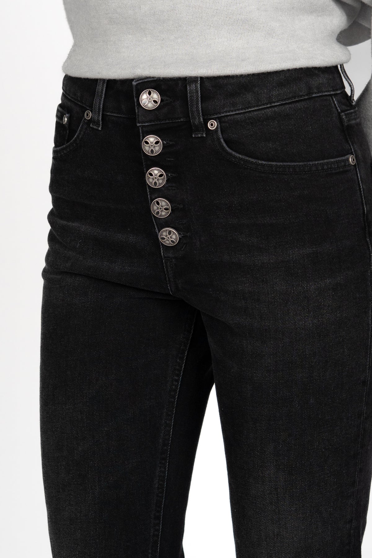 Jeans Koons loose in denim stretch DP26BLDS0369LM3 999 DONDUP 