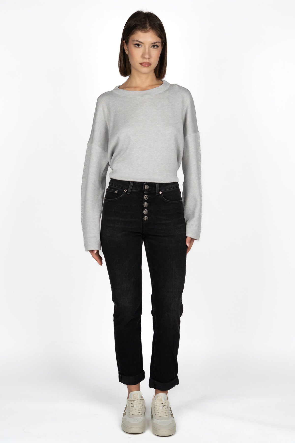 Jeans Koons loose in denim stretch DP26BLDS0369LM3 999 DONDUP 