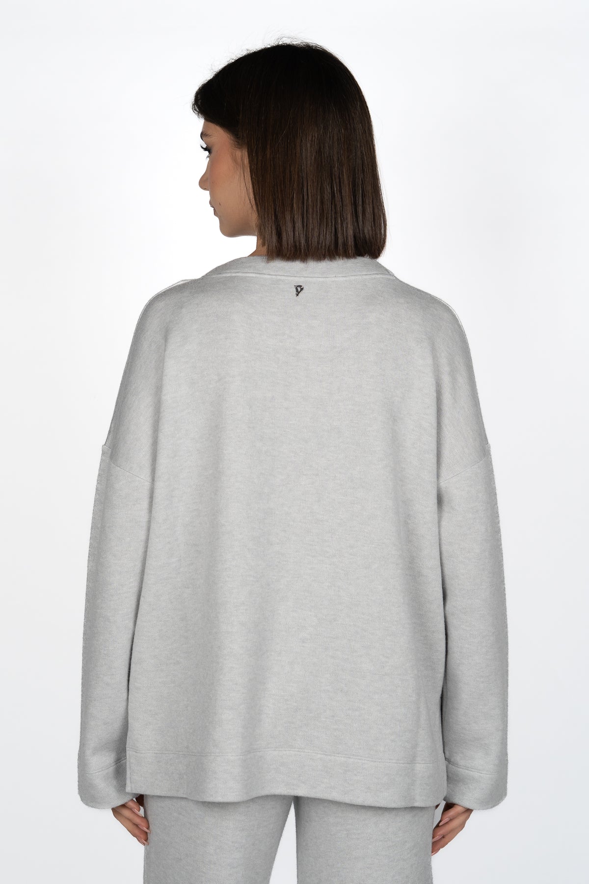 Maglia oversize F515KF0253XXX 903 DONDUP 