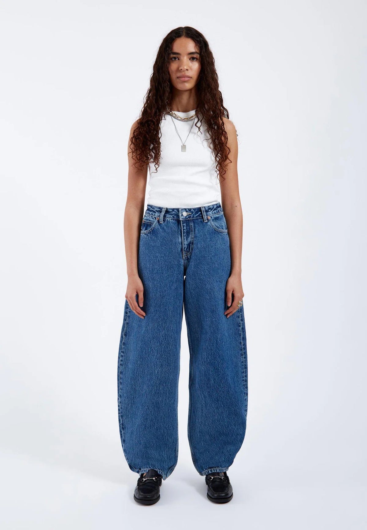 Nanci - Stream Mid Retro 2530105 K71 DR. DENIM 