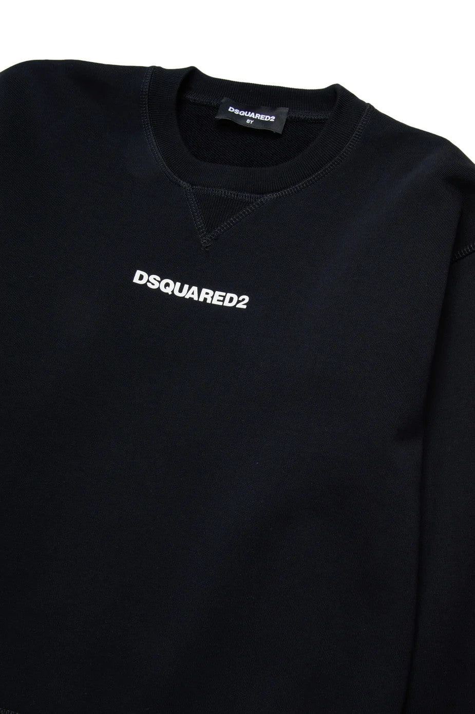 Felpa in cotone con logo DQ2739D0094 DQ900 DSQUARED2 
