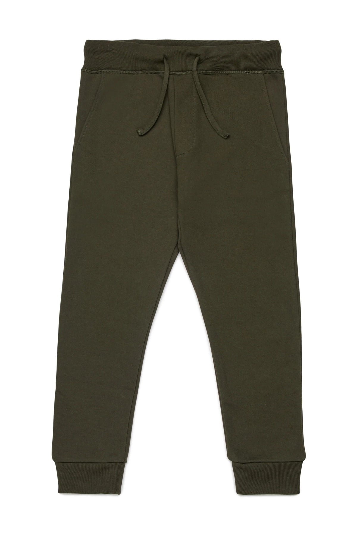 Pantaloni in pile con logo DQ3025D0094 DQ518 DSQUARED2 