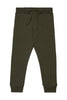 Pantaloni in pile con logo