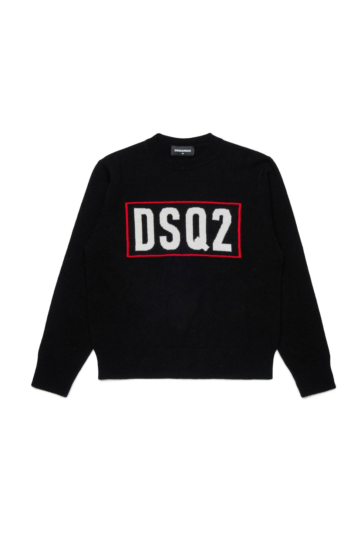 Maglione in lana merino con logo DQ3071D0AFF DQ900 DSQUARED2 
