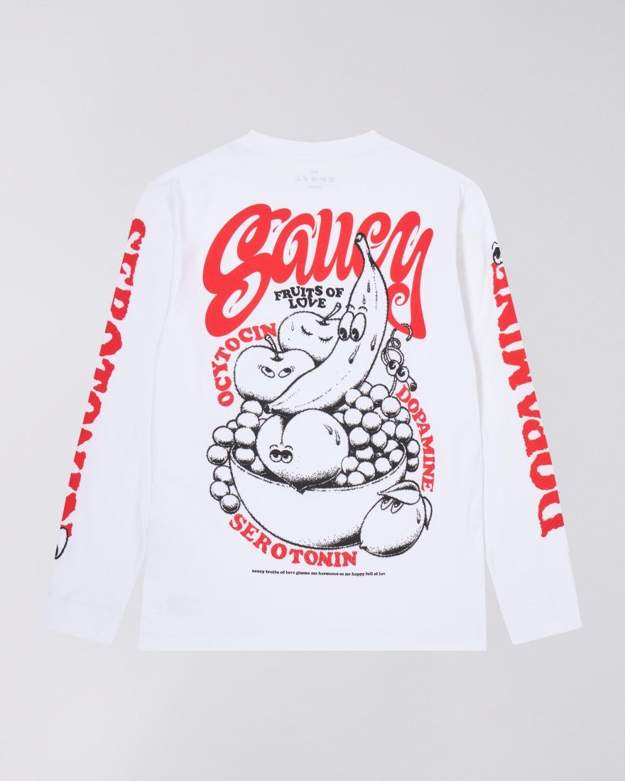 Fruits of love t-shirt Ls I035786 0267 EDWIN 