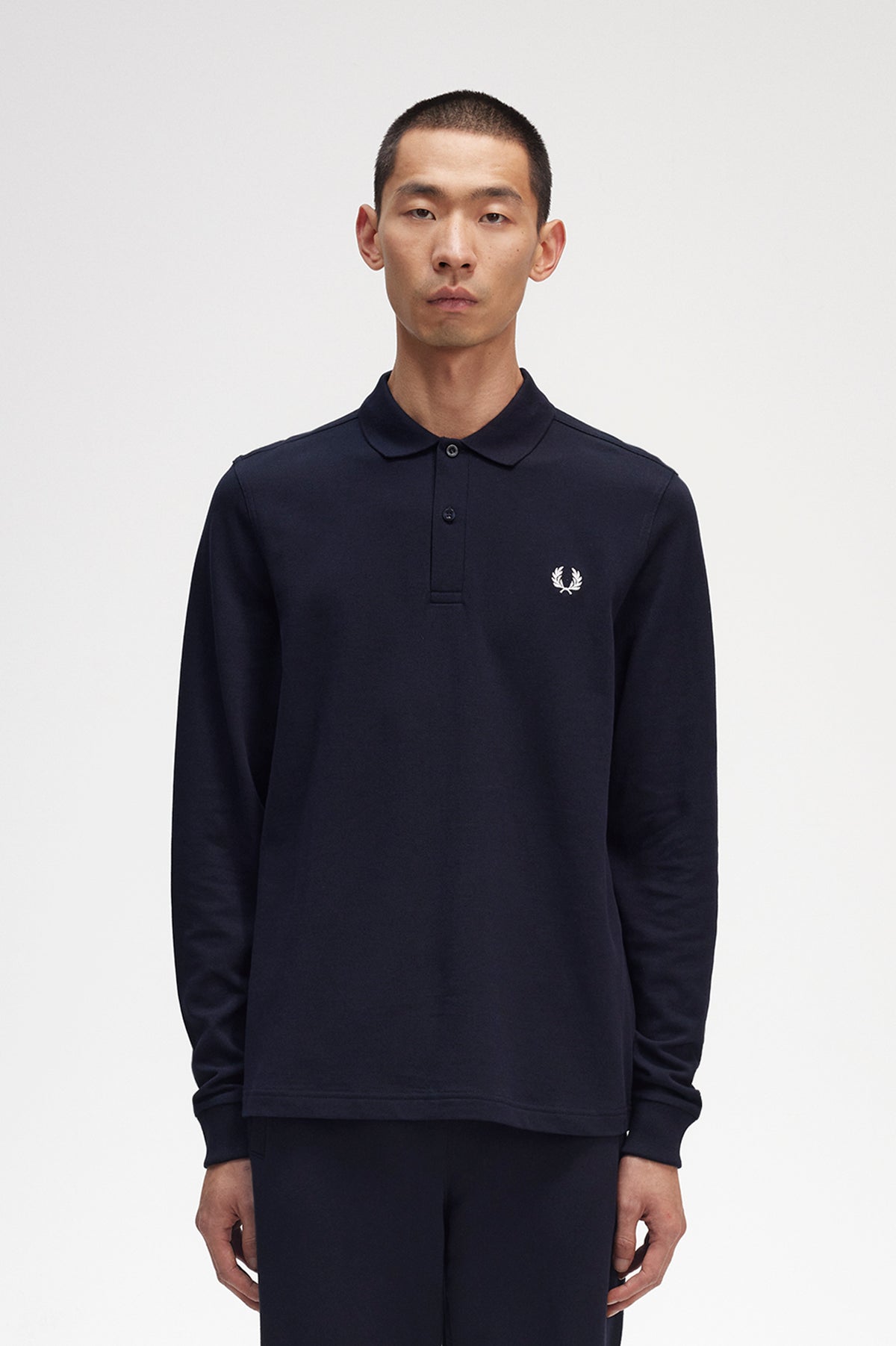 Polo a maniche lunghe M600655 608 FRED PERRY 
