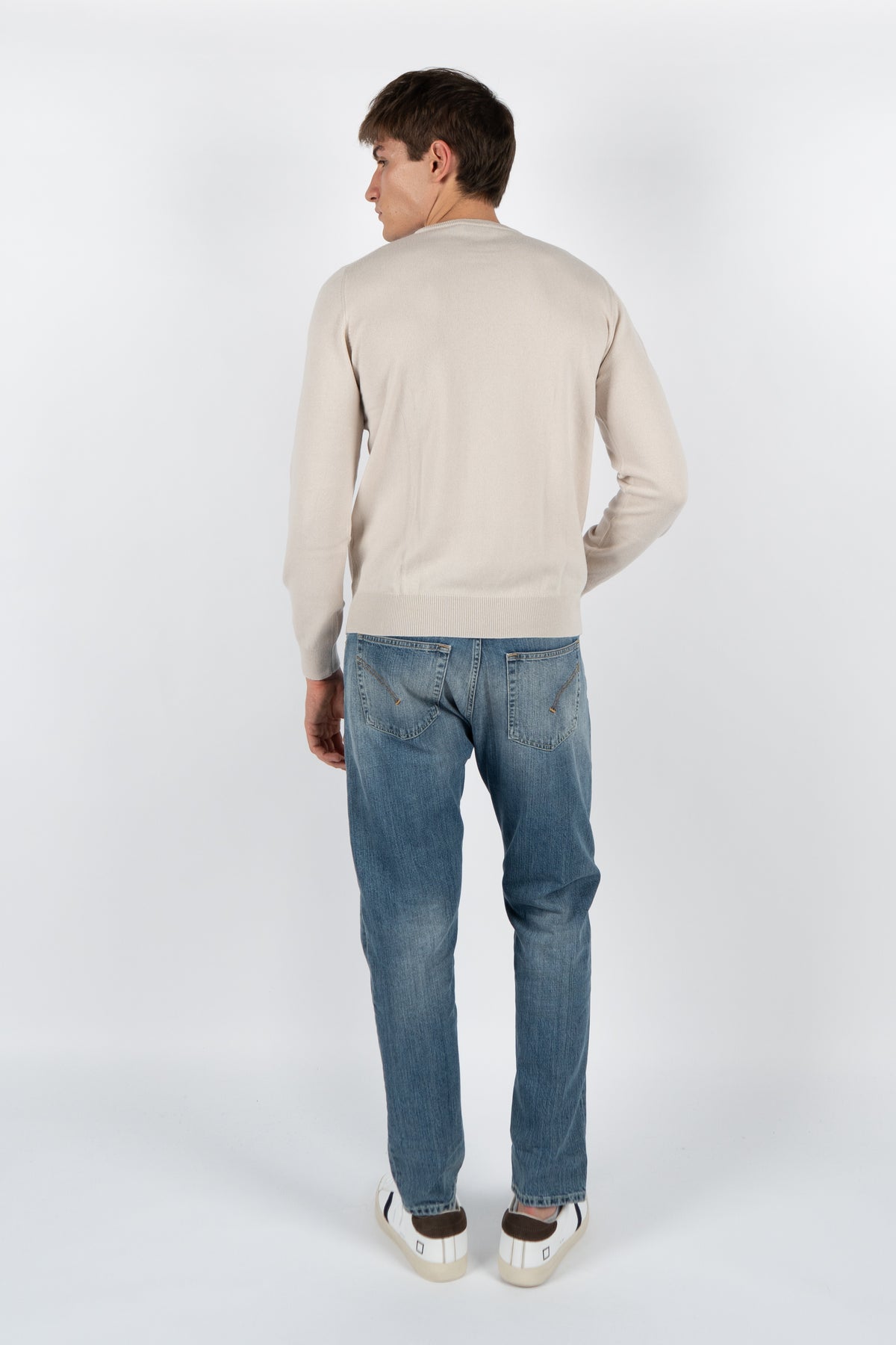 Girocollo in misto cashmere 55167/19690 113 GRAN SASSO 