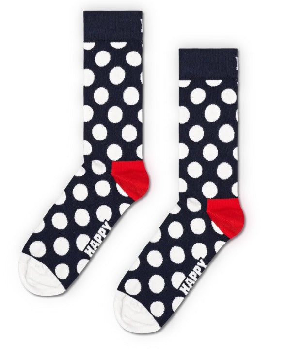 2-Pack Classic Big Dot Socks BDO02 6650 HAPPY SOCKS 