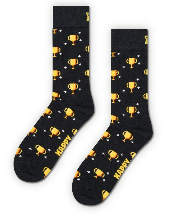 You Win Sock P003163 BLACK HAPPY SOCKS 