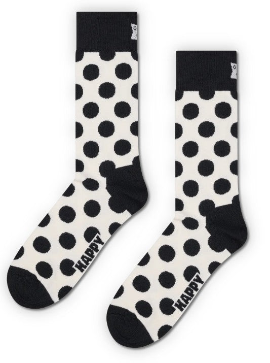 Big Dot Sock P003213 WHITE HAPPY SOCKS 