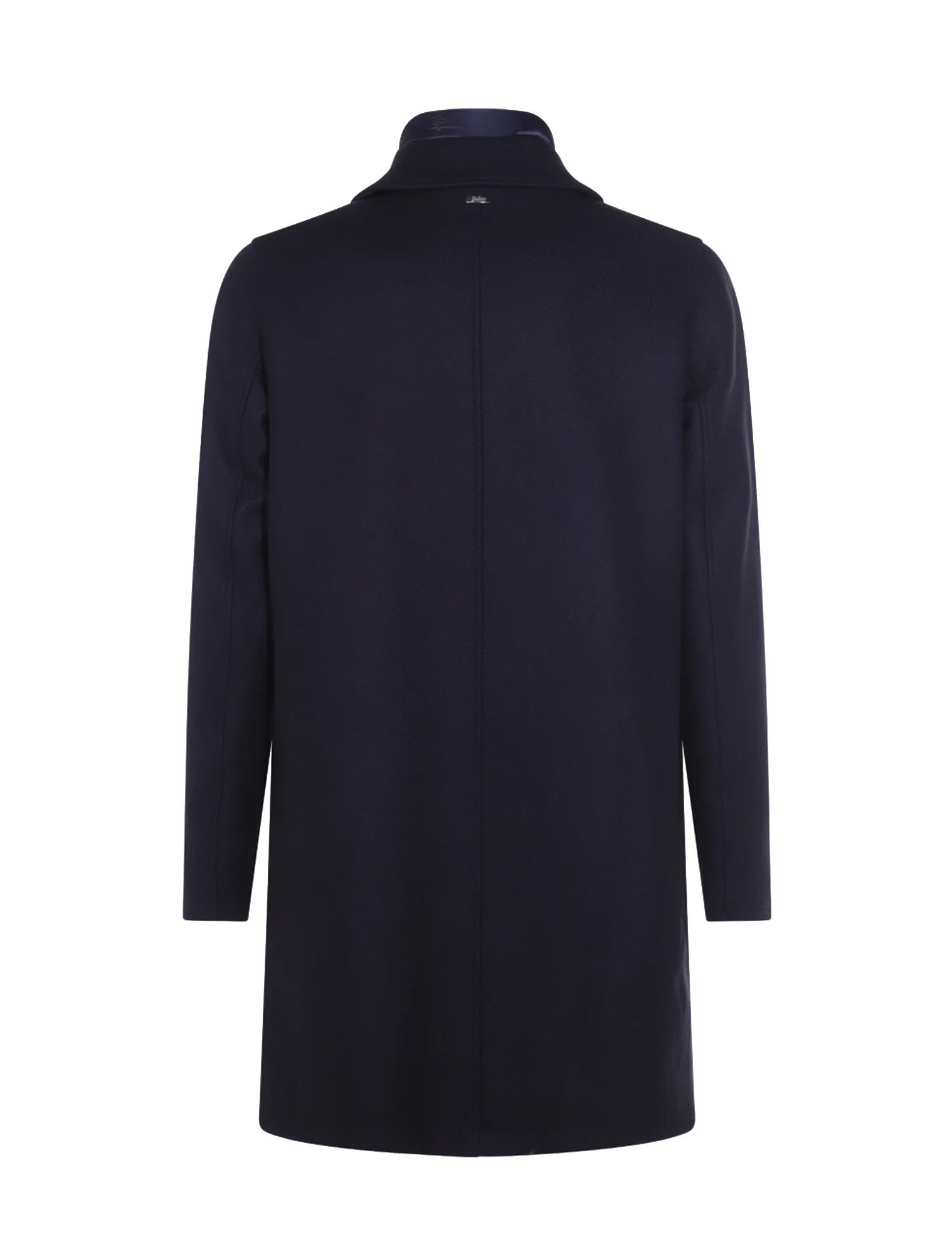 Cappotto monopetto con pettorina CA000215U33432R 9290 HERNO 