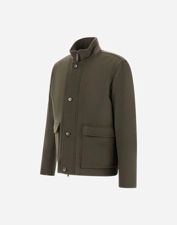 Field jacket in pure cashmere GI000553U38126 7780 HERNO 