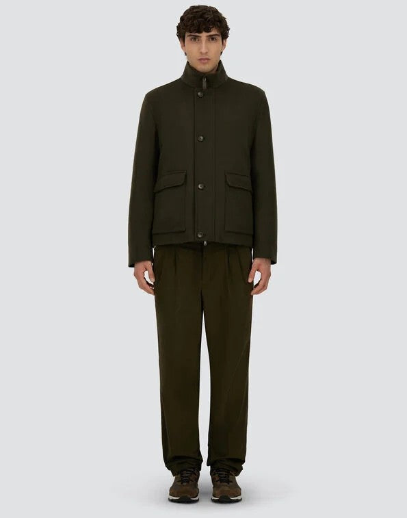 Field jacket in pure cashmere GI000553U38126 7780 HERNO 