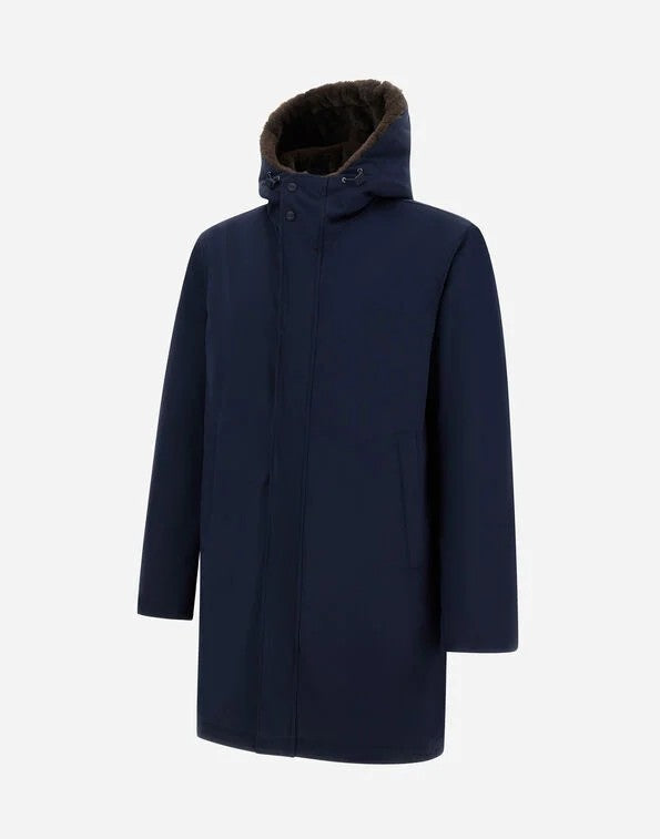 Parka lungo in keystone e light faux fur PA000170U12343Z 9200 HERNO 