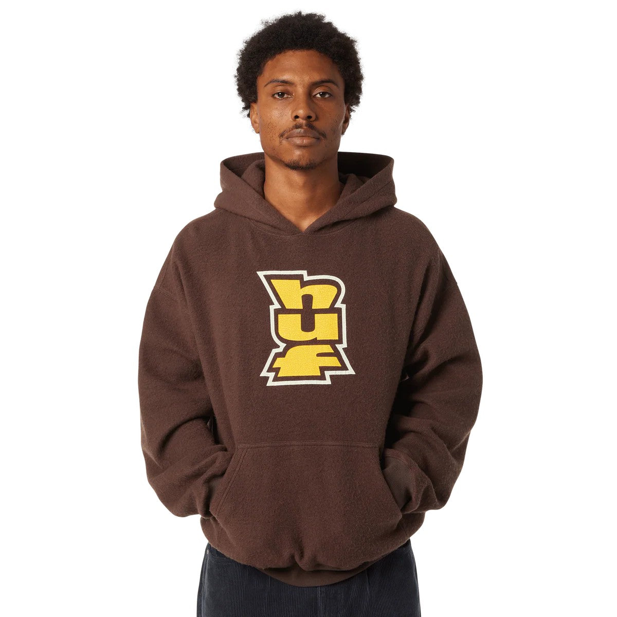 Megablast Reverse Hoodie FL00244 BISON HUF 