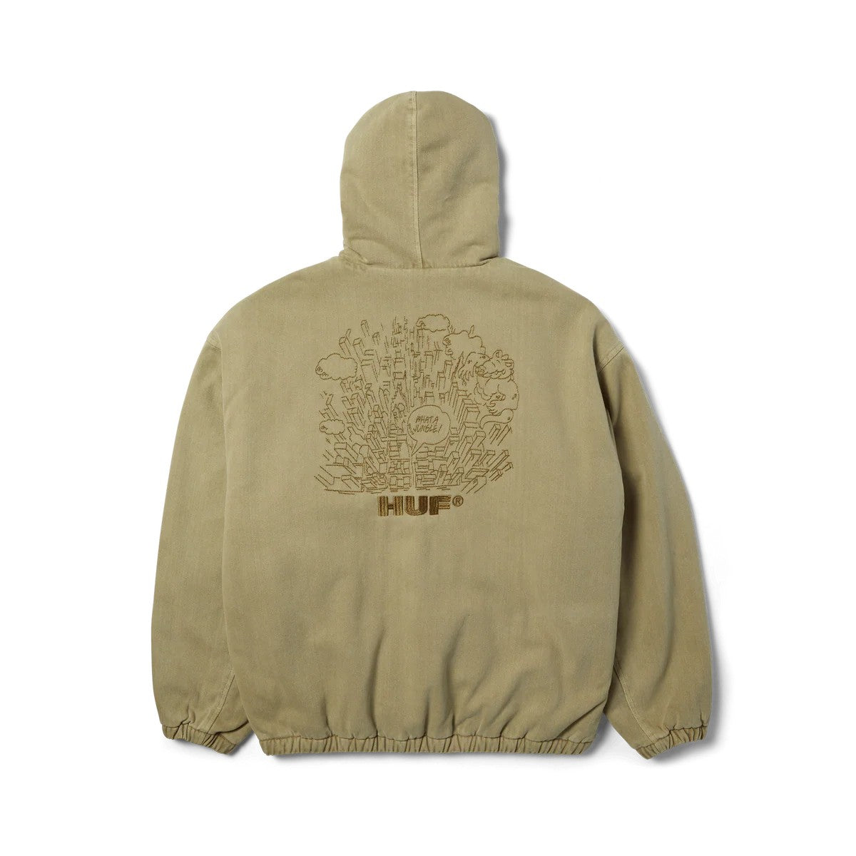 What A Jungle Denim Work Jacket JK00482 DESRT HUF 