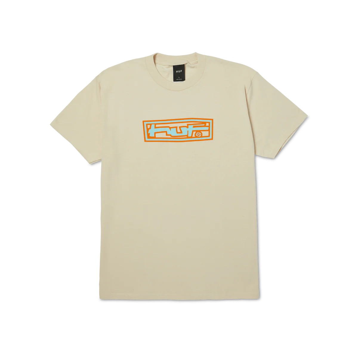Stretch T-Shirt TS02513 CREAM HUF 