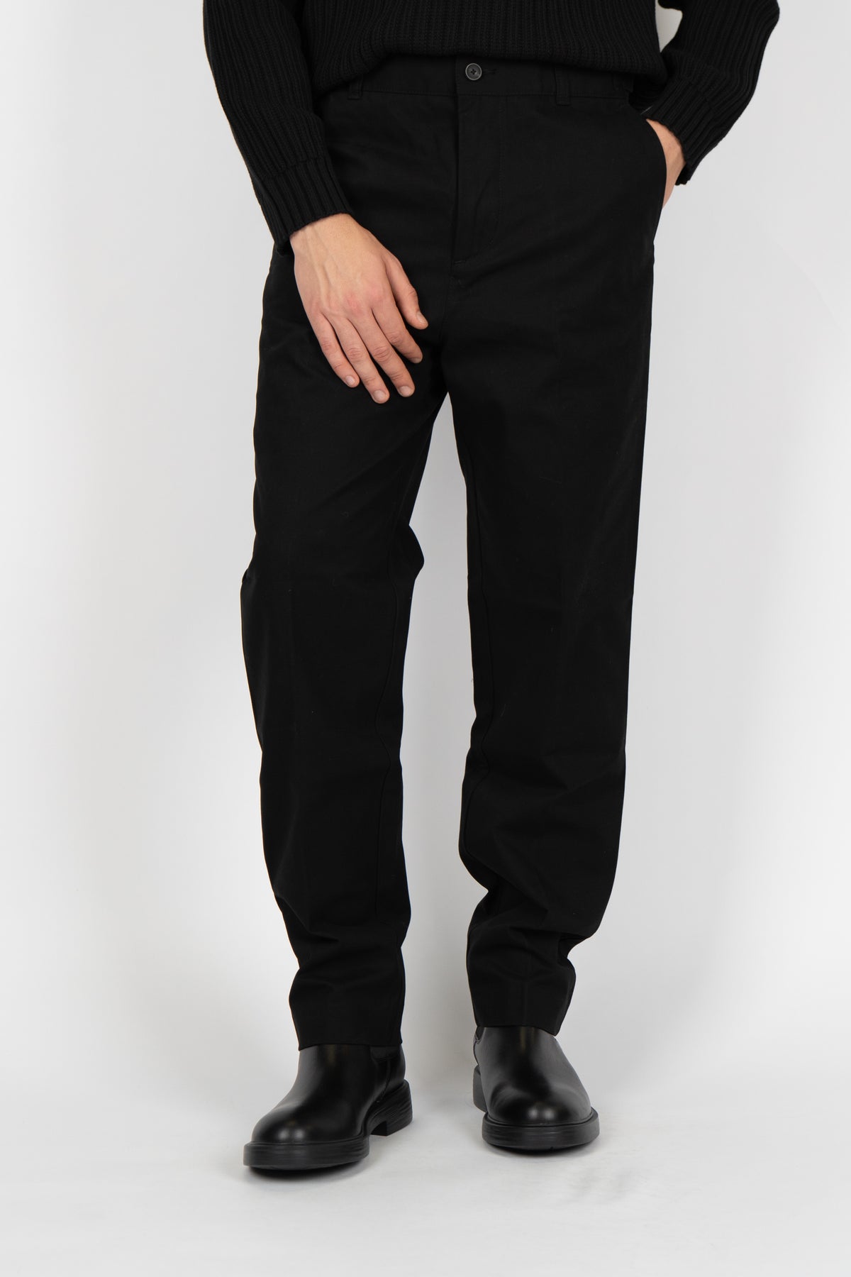 Chino slim fit in twill di cotone mercerizzato 50541394 001 HUGO 