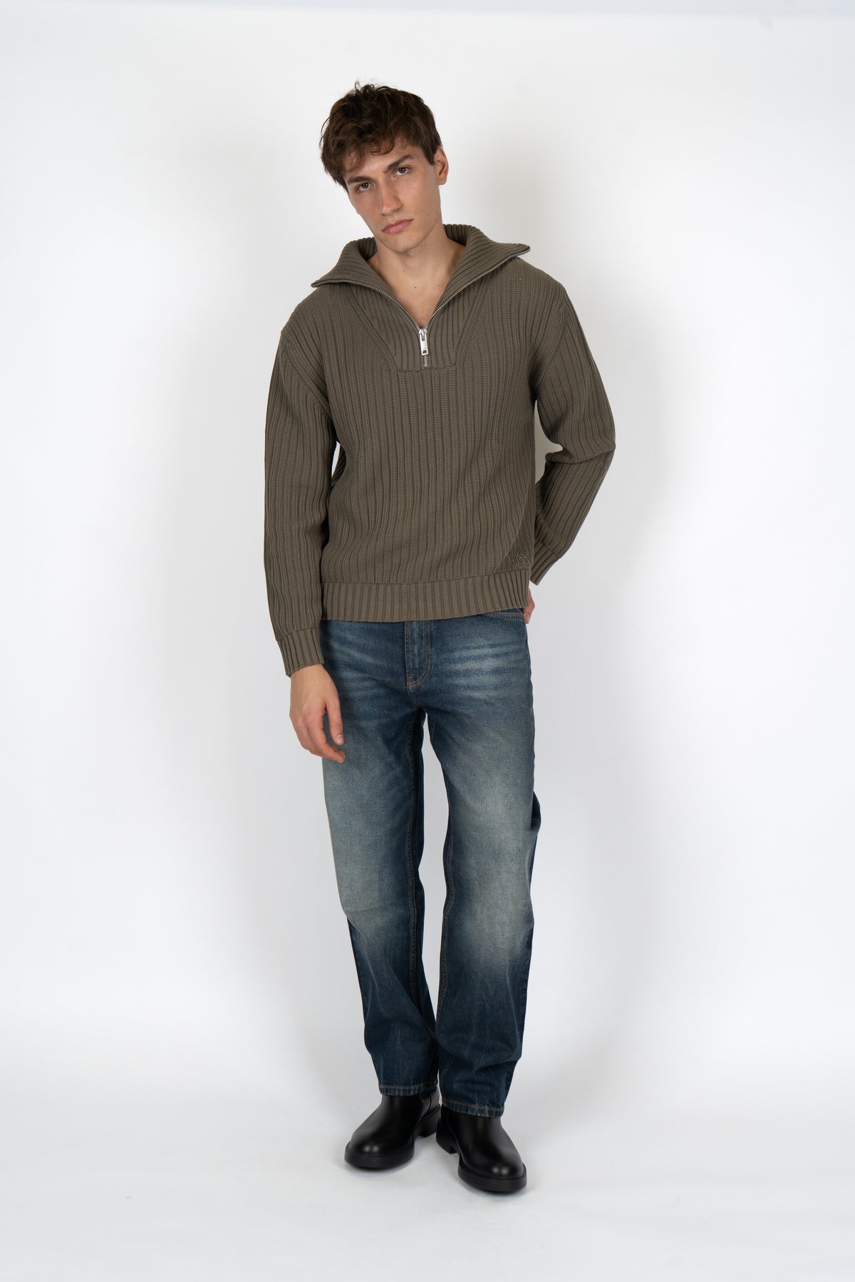 Jeans straight fit con logo 50549905 415 HUGO 