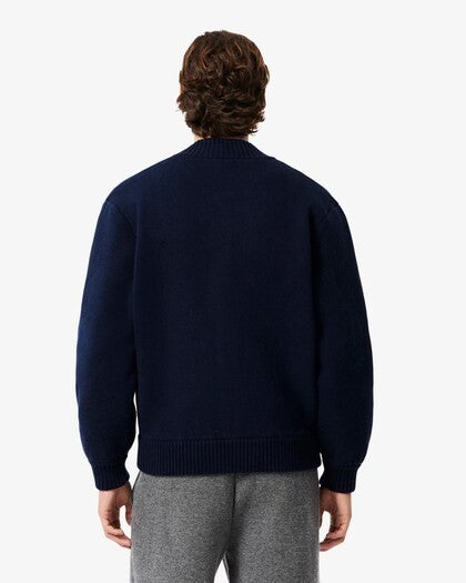 Bomber in lana merinos AH5170 166 LACOSTE 