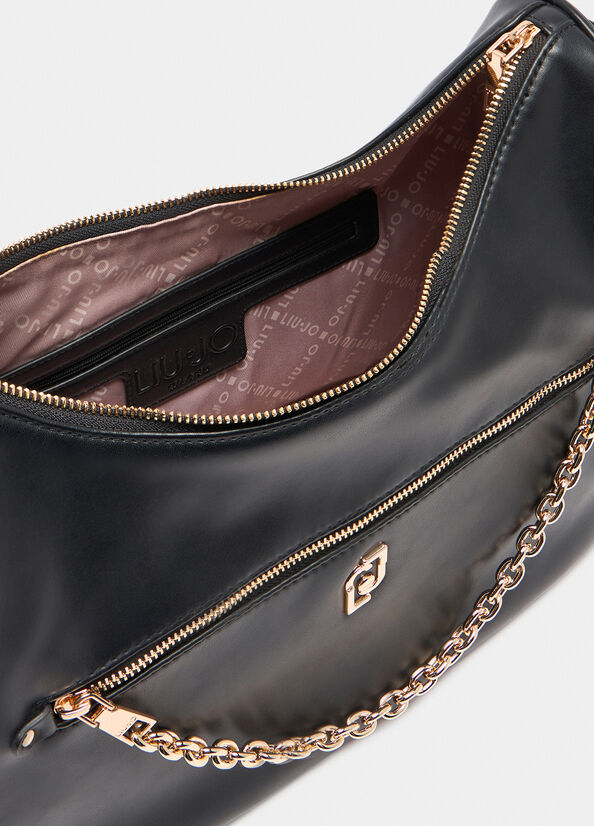 Borsa a spalla media con porta monete AF5322E0077 22222 LIU JO ACCESSORIES 