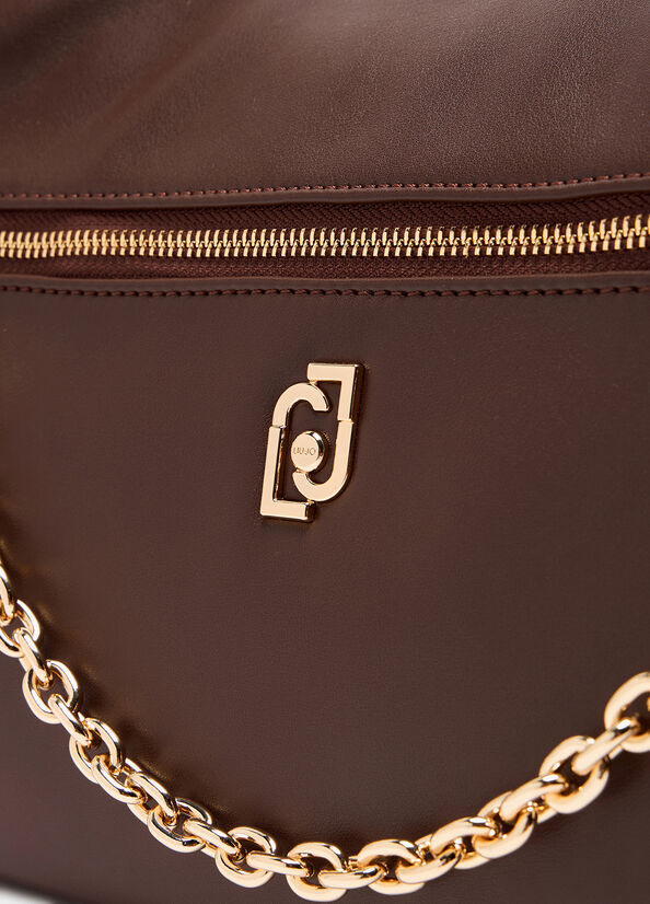 Borsa a spalla media con porta monete AF5322E0077 90912 LIU JO ACCESSORIES 
