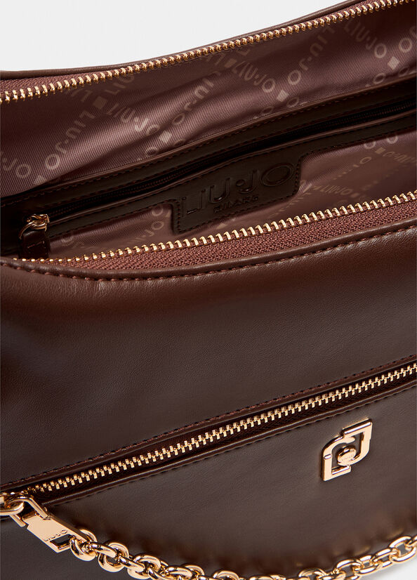 Borsa a spalla media con porta monete AF5322E0077 90912 LIU JO ACCESSORIES 