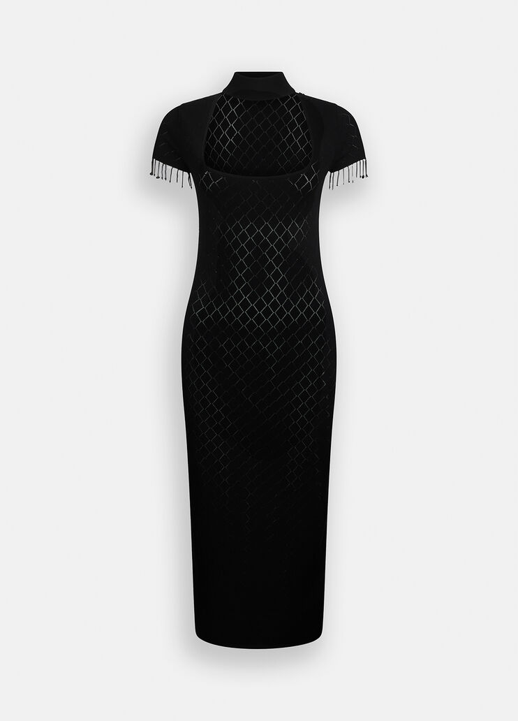 Abito in maglia CF5029MS18F 22222 LIU JO BLACK 