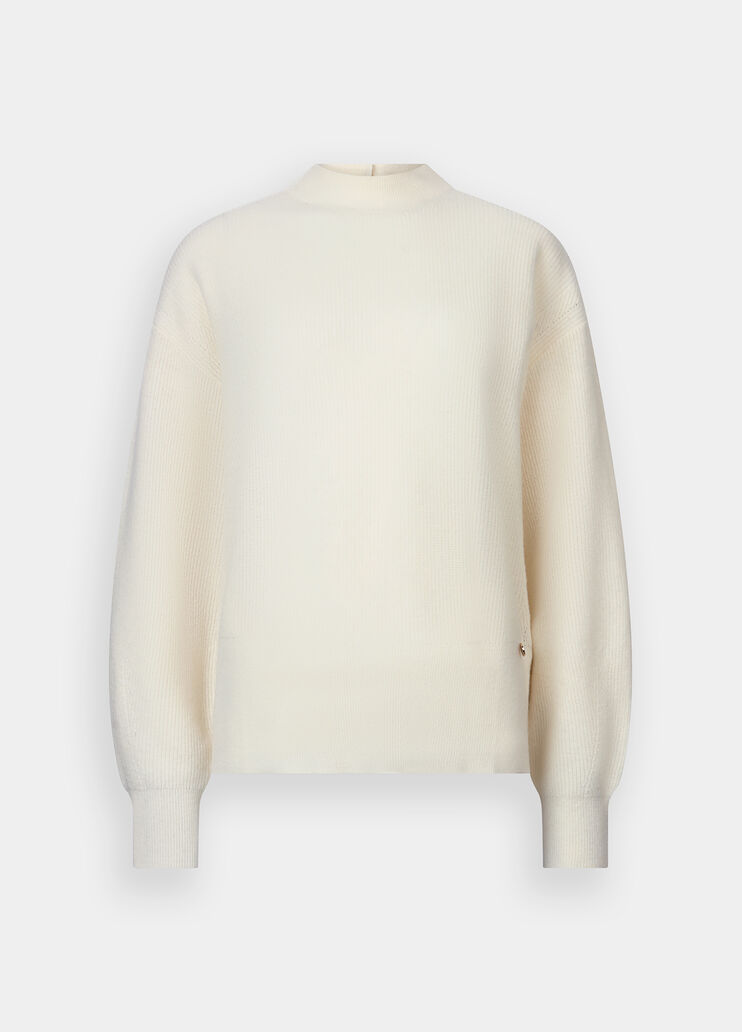 Maglia in lana e cashmere CF5225MS019 X0256 LIU JO BLACK 