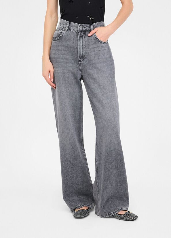 Jeans baggy Liu Jo Better UF5284DS048 87309 LIU JO BLUE DENIM 