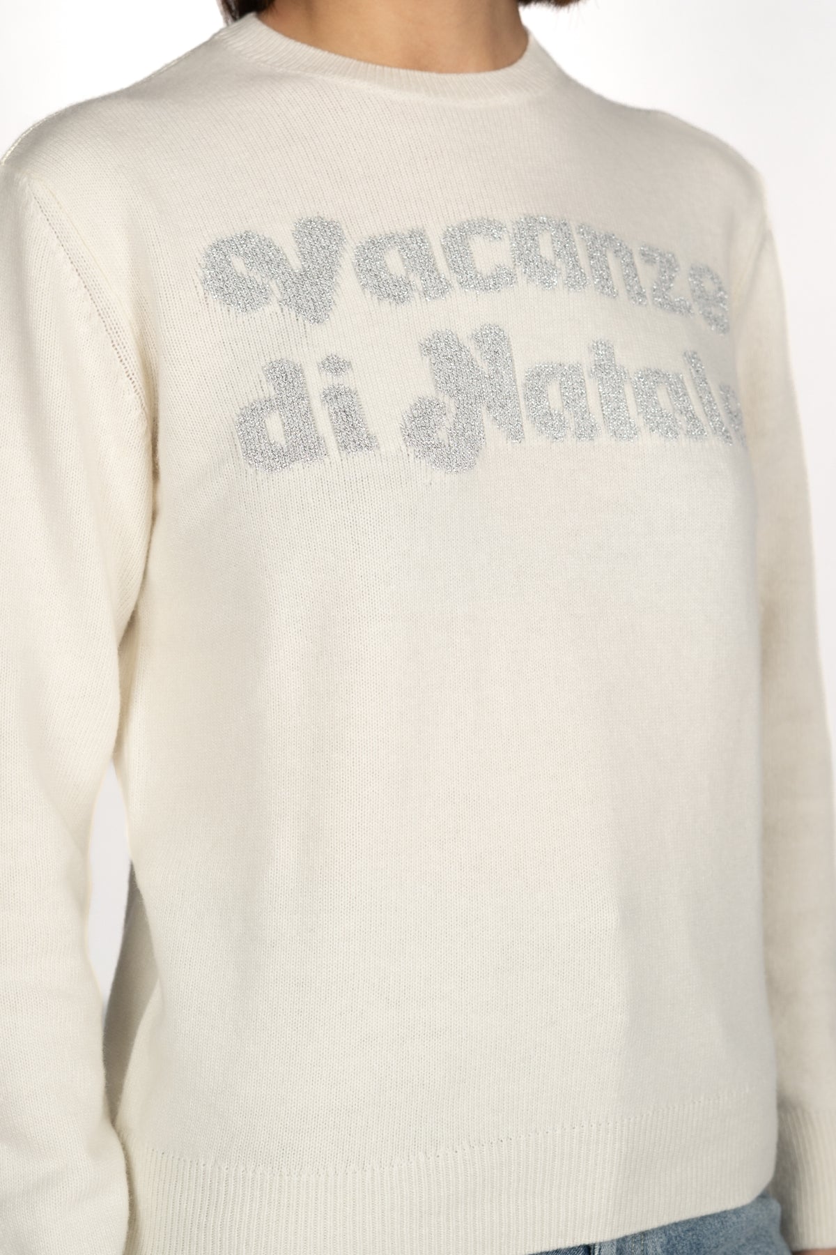 Maglione New Queen con jacquard Vacanze di Natale QUE0010 00433I MC2 SAINT BARTH 