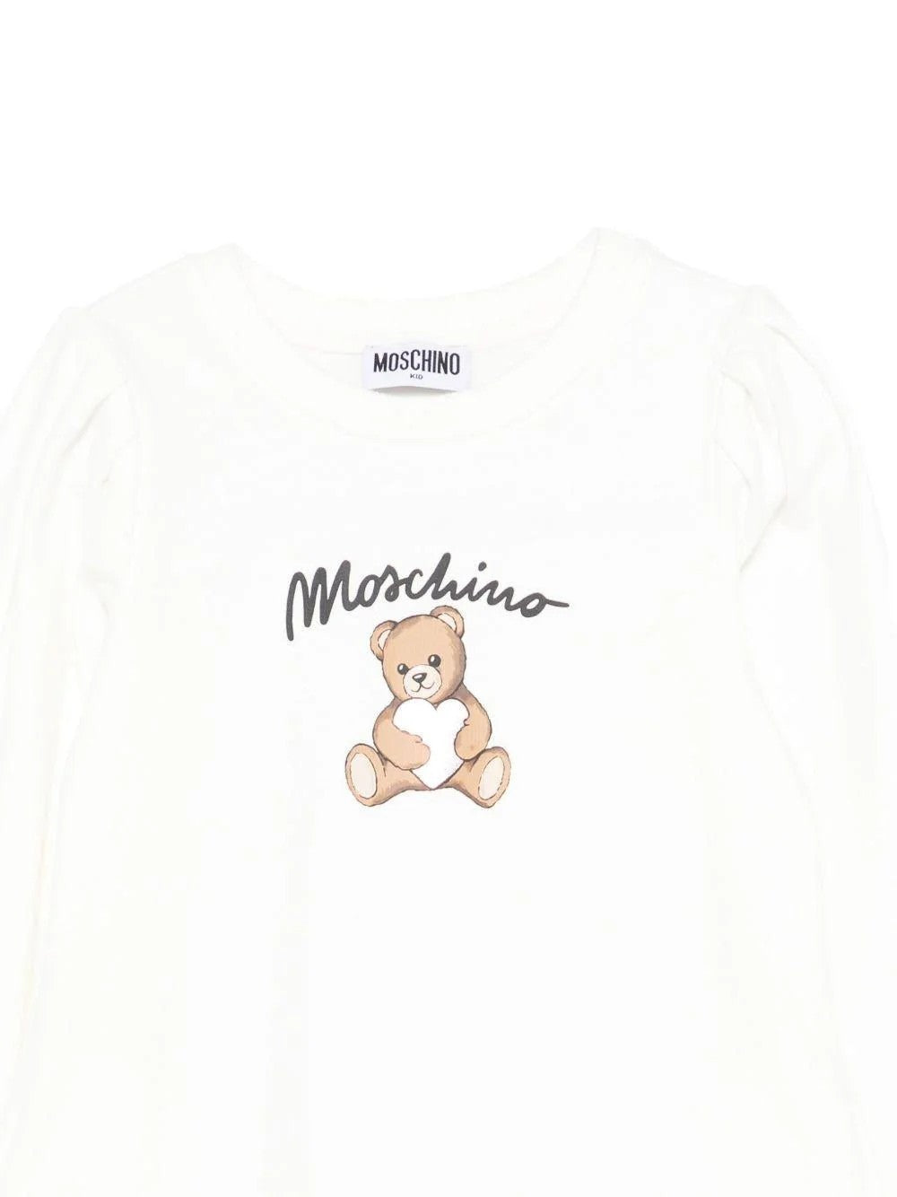 Abito con maniche lunghe HBV0FCLCA40 10063A MOSCHINO KID 